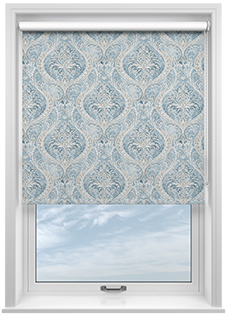 Cipriani, French Blue - Twist&Fit Roller Blind